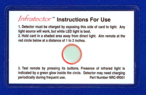 Infratector Card